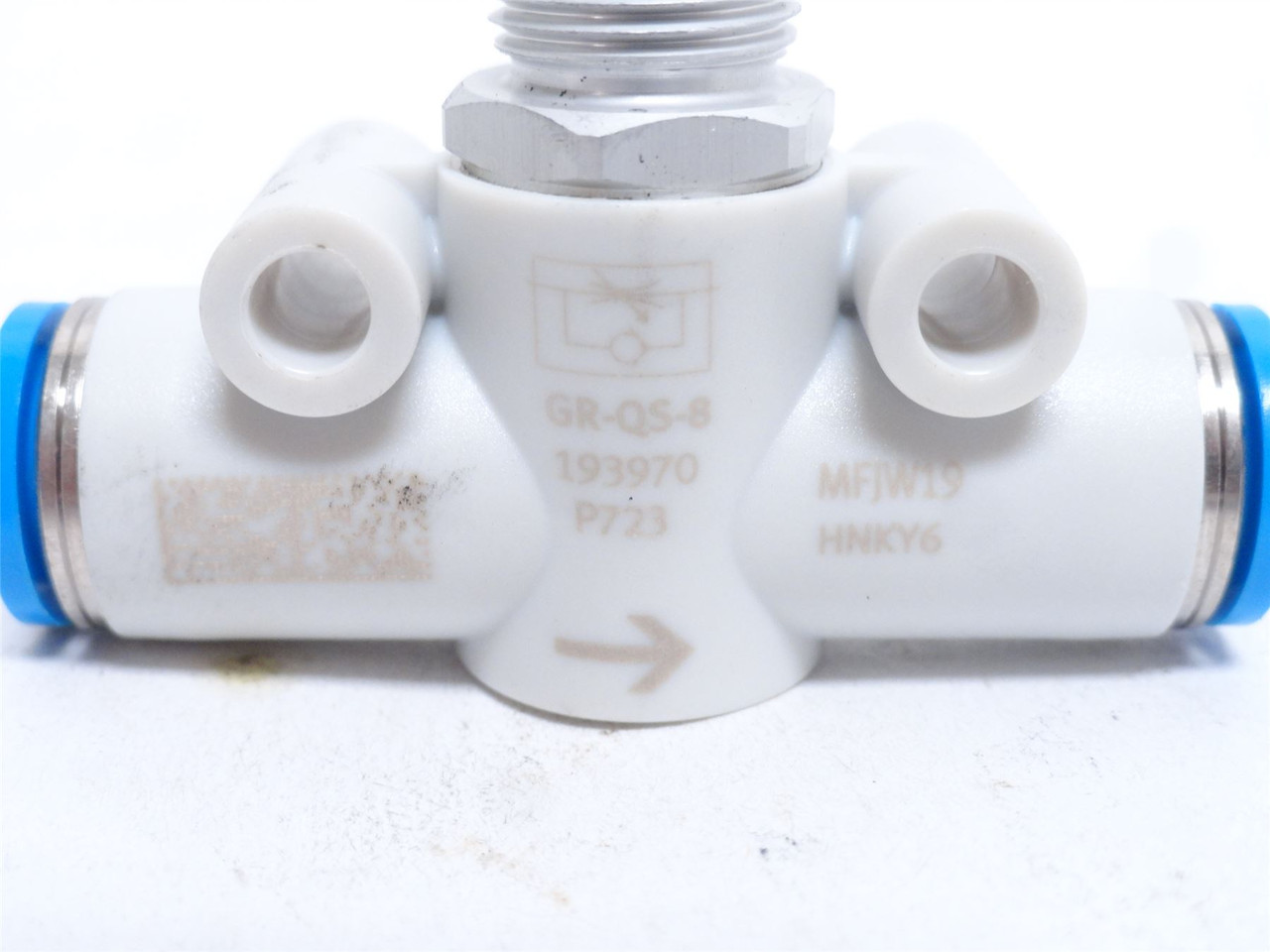 Festo GR-QS-8; One-way Flow Control Valve 193970; 8mm PTC