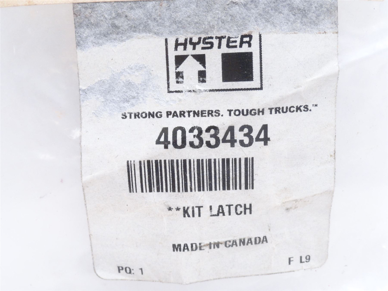 Hyster 4033434; Class 2 Pin Kit