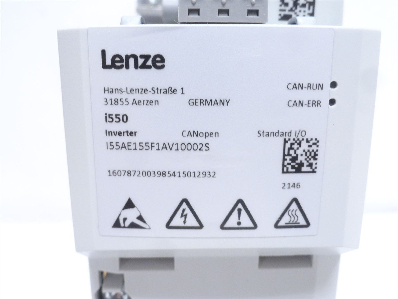 Lenze I55AE155F1AV10002S; AC Drive 3/4HP 400/480VAC
