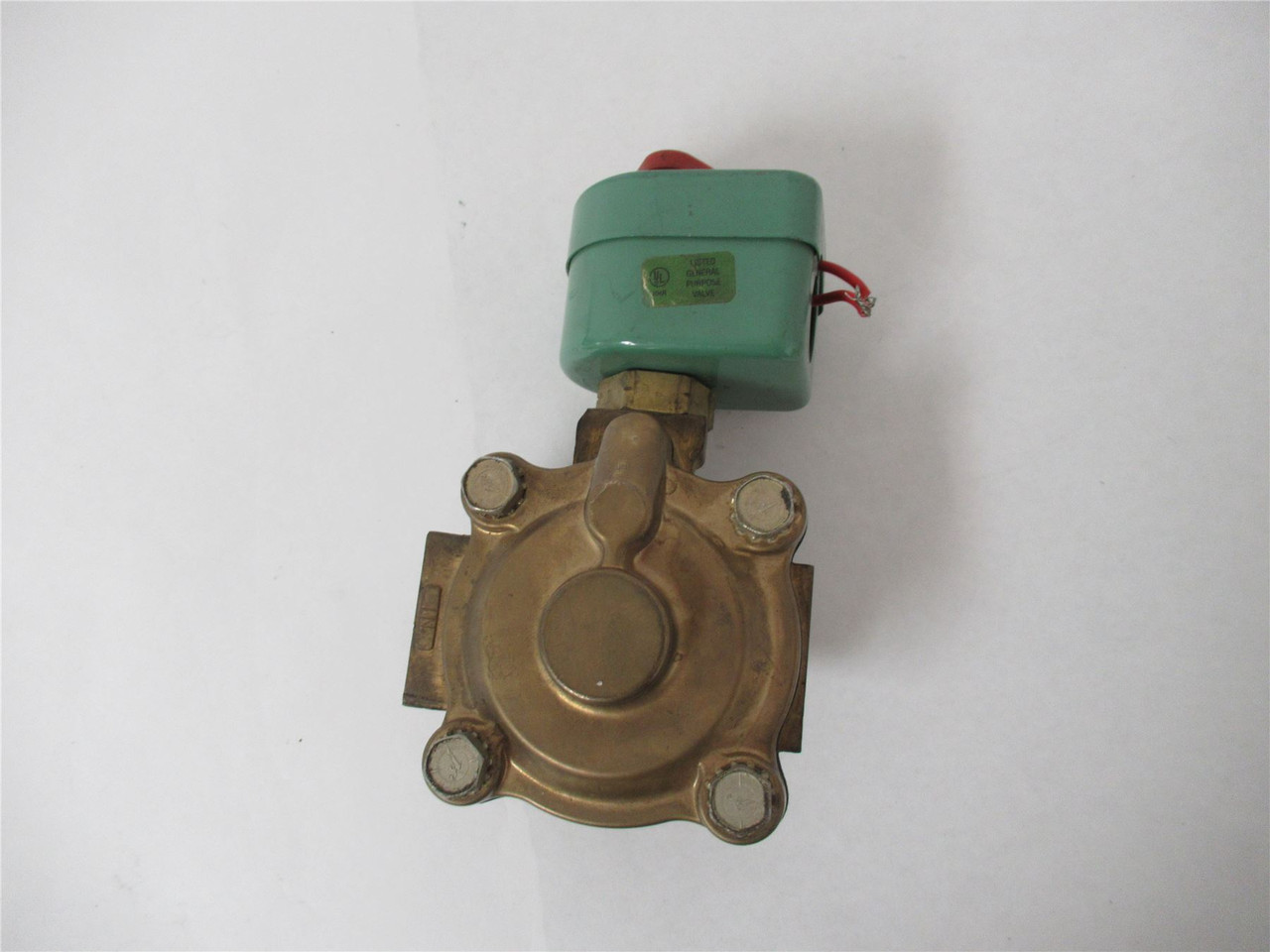 Asco 8210D14; Solenoid Valve 1" No 5/125# Water Air Oil Brass