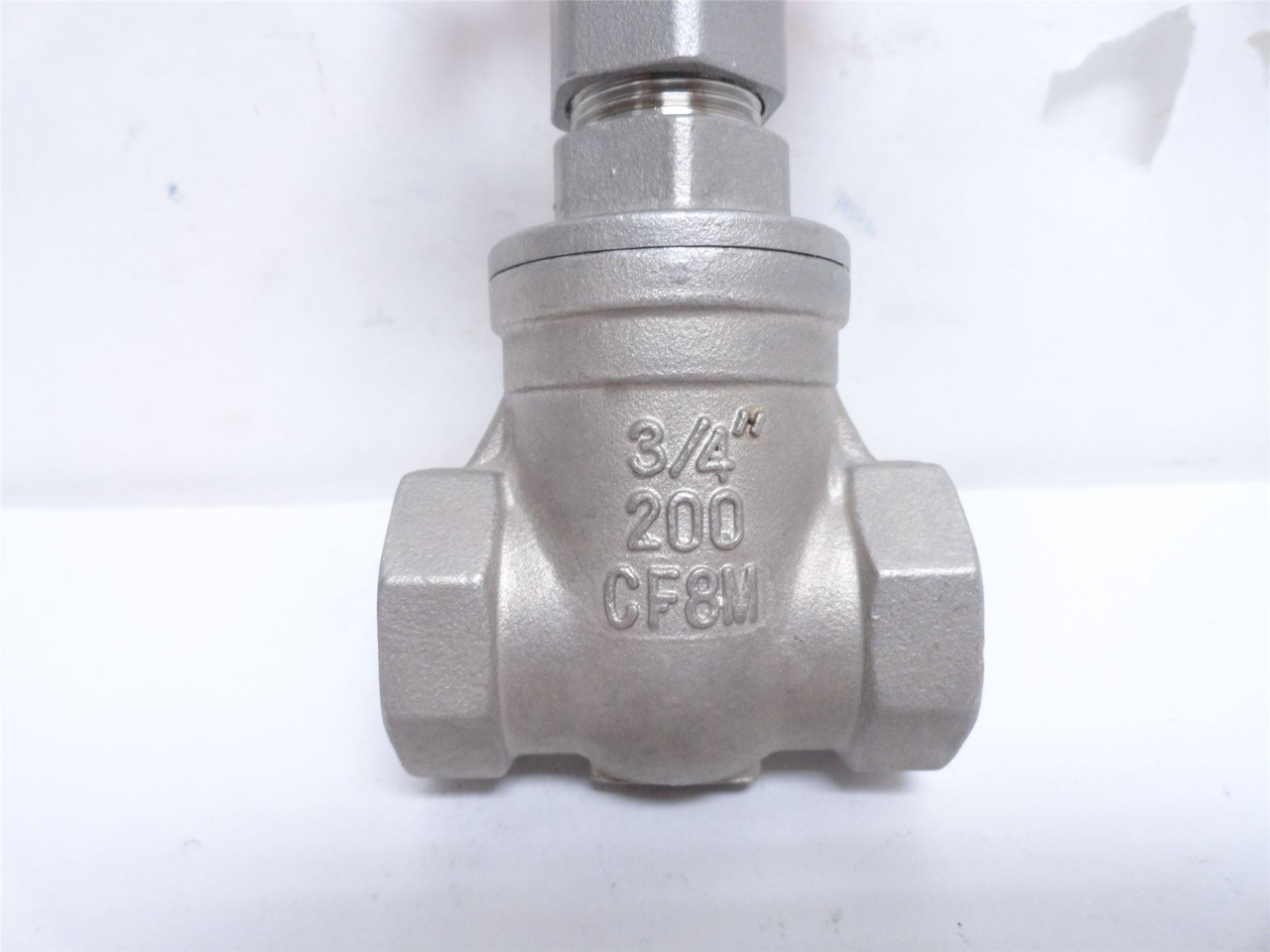 Sharpe 30276-3/4; Gate Valve; SS-316; 3/4NPT; 200PSI