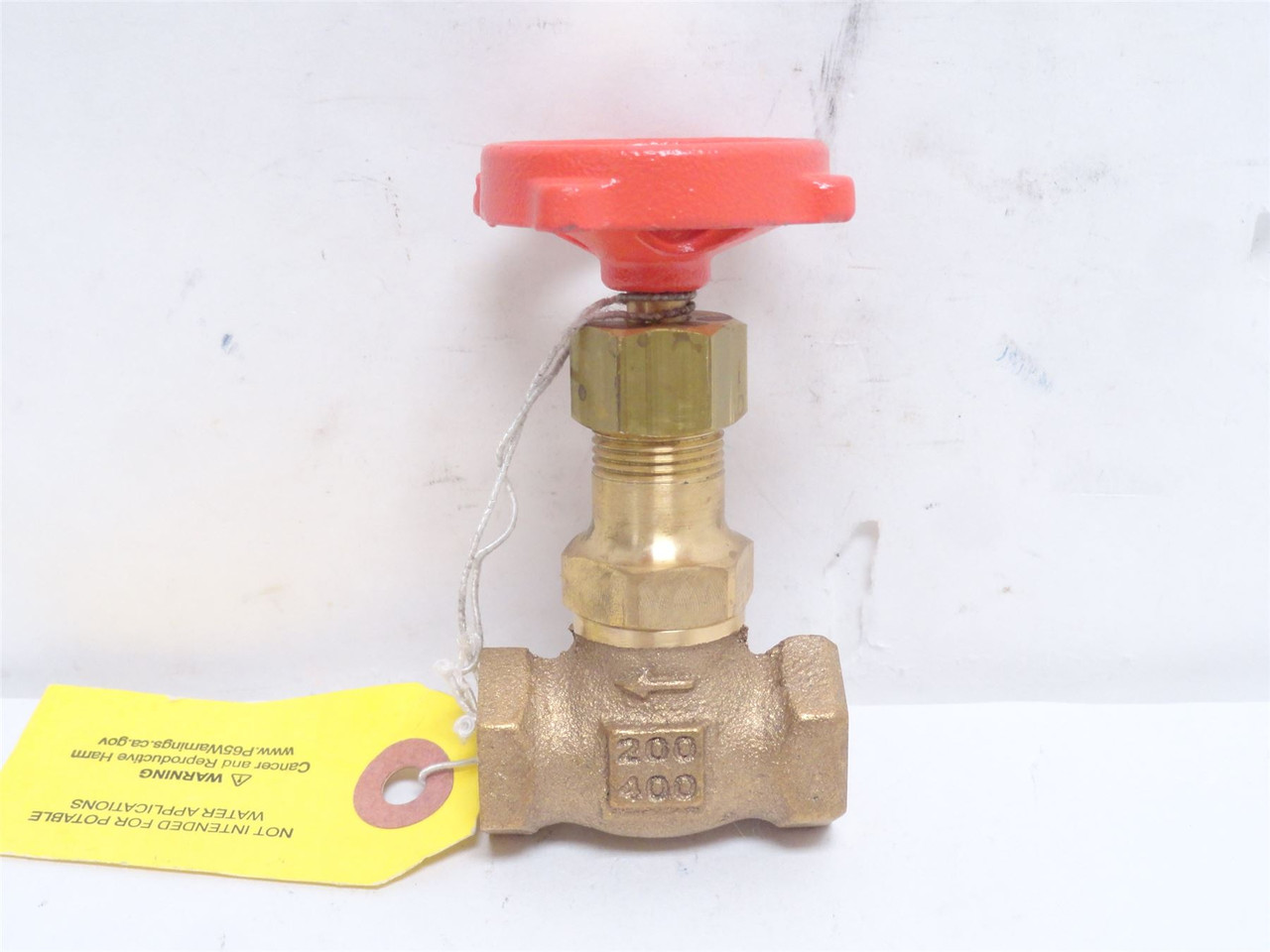 Milwaukee Valve 600X3/8; Bronze Needle Valve; 3/8NPT; 200PSI