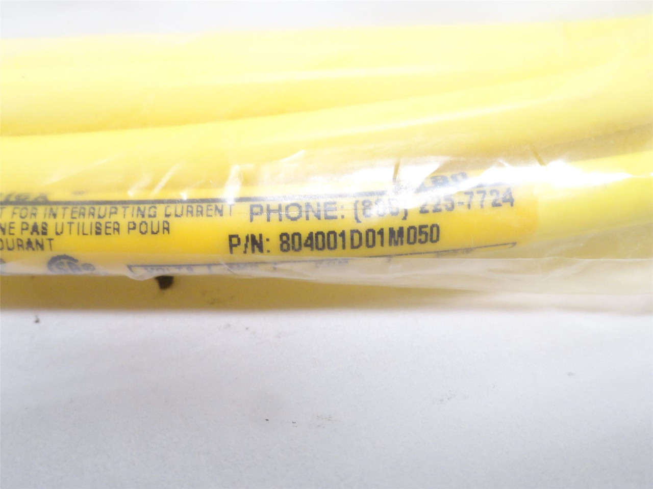 Woodhead 1200651604; Micro-Change Cordset; 5m Long; 4P; 90Deg