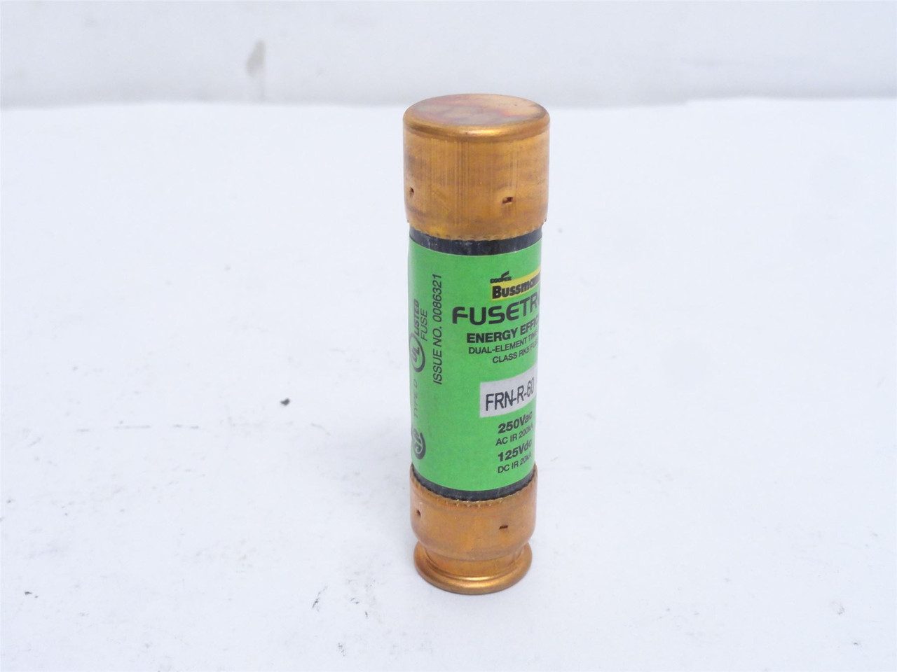 Bussmann FRN-R-60; Fusetron Time Delay Fuse 60A 250VAC/125VDC