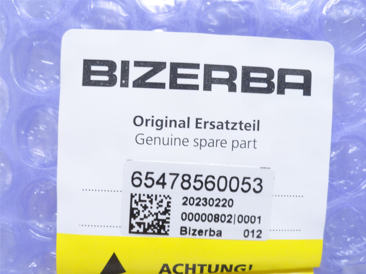 Bizerba 65478560053; Printed PC Board; I/O 167; PCBAP