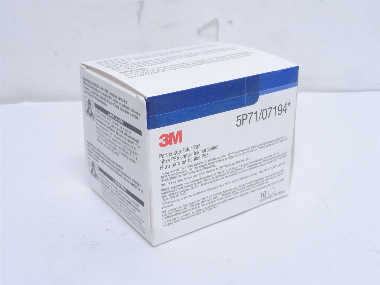 3M 5P71/07194; Box-10 Respirator Pre-Filters P95; Sealed Box