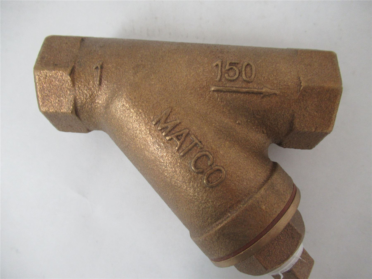 Matco unknown; Strainer Y 1" Brass