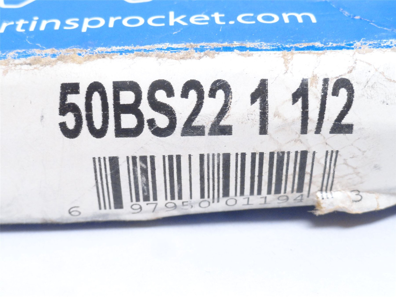 Martin 50BS22 1-1/2; Sprocket #50; 22 Teeth; 1-1/2"ID