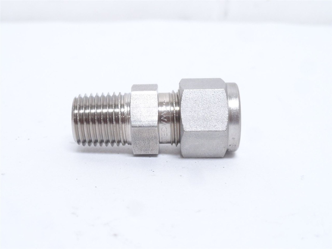 Swagelok SS-600-1-4; Tube Adapter; SS-316; 3/8" Tube x 1/4NPT