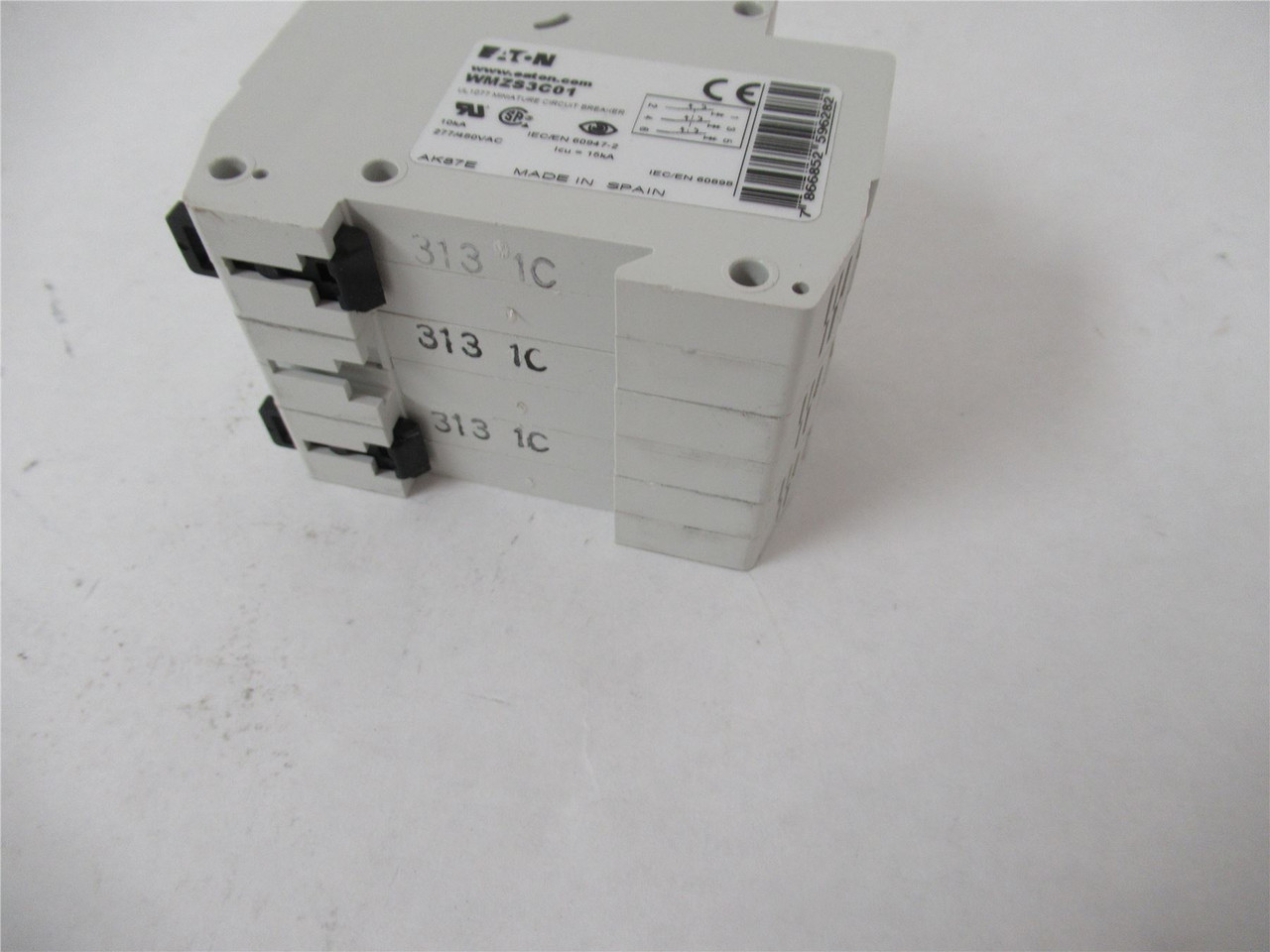 Eaton WMZS3CC01; Circuit Breaker 3P 1A 277/480V