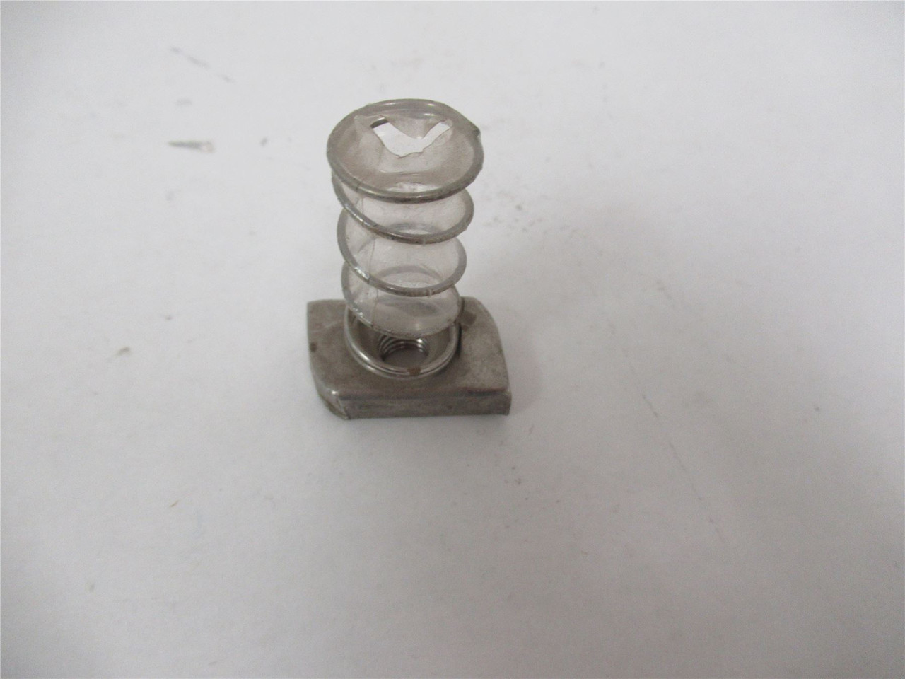 MFG Ukn-249939; Lot-5 Channel Nut w/Spring SS 3/8" StainlessSteel