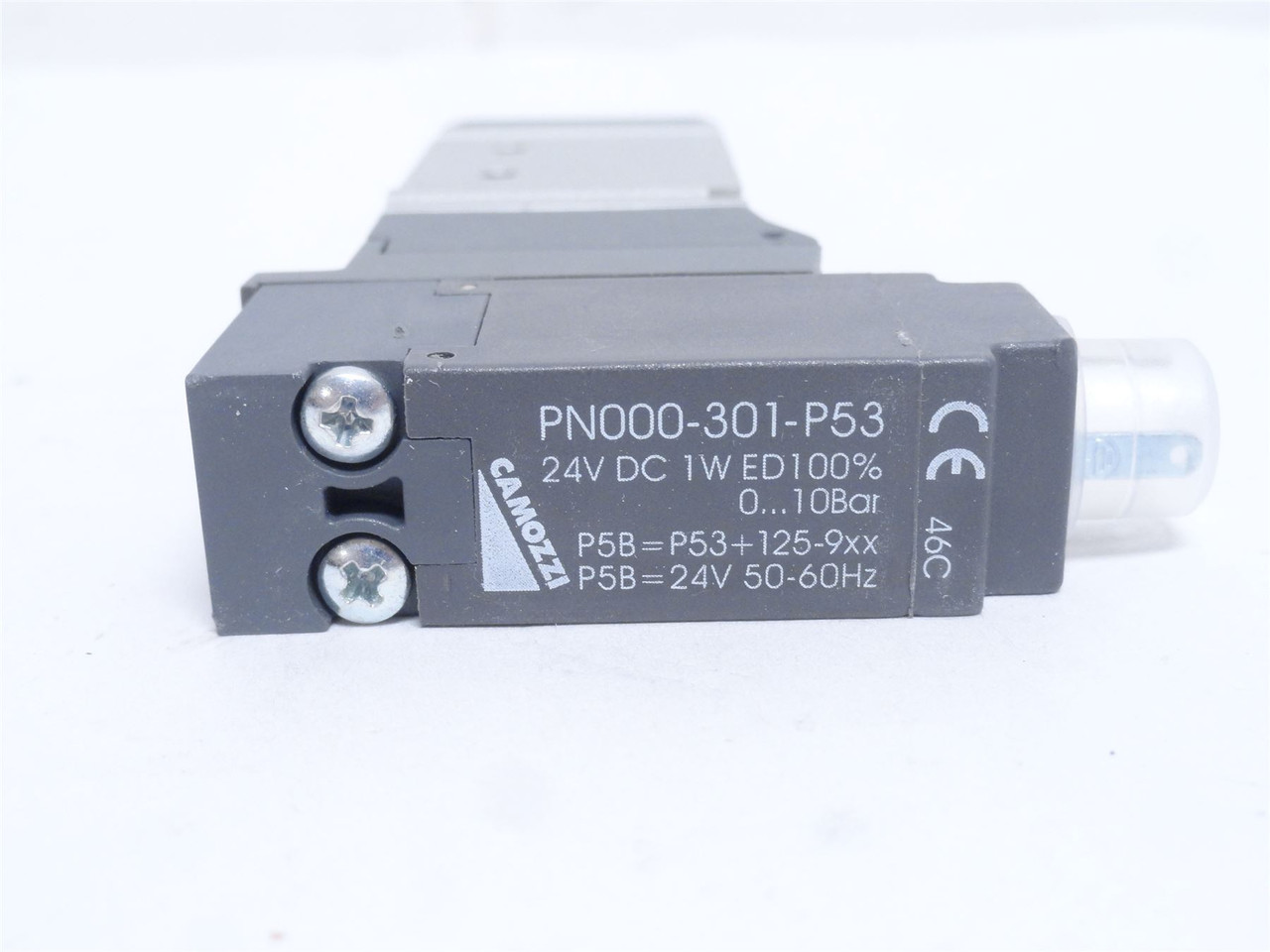 Camozzi EN531-16-PN3; Solenoid Air Valve;10BAR; 24VDC; 3-Wire