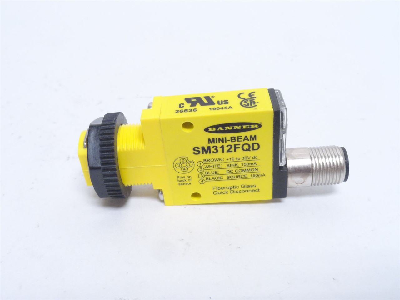 Banner SM312FQD; Photo Sensor 26836; 10-30VDC; 150mA