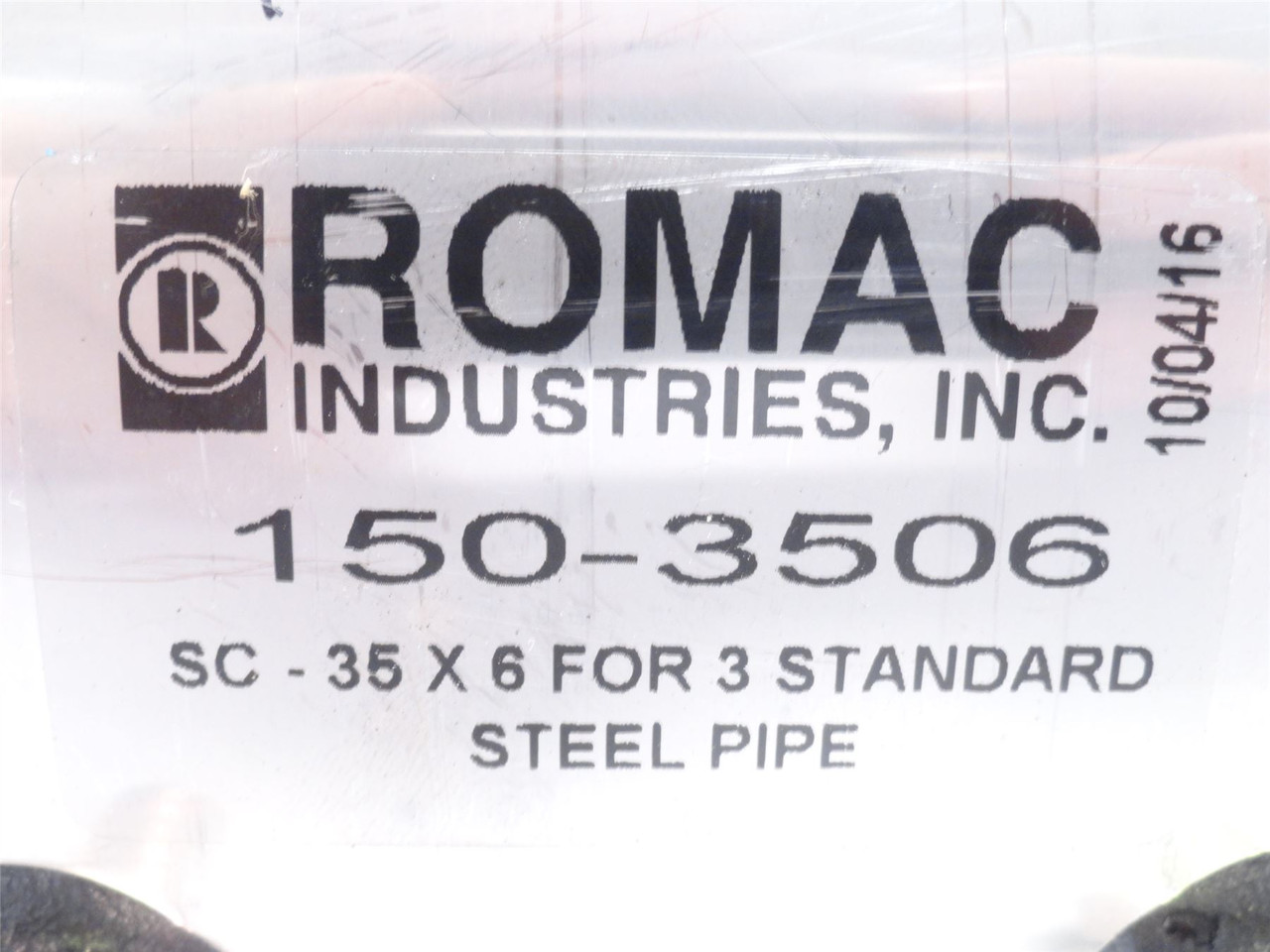 Romac 150-3506; Pipe Repair Clamp; SS; Size: 3"; 6" Long