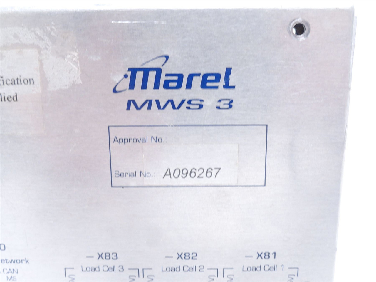 Marel MWS 3; Controller Module; Good Core For Rebuild