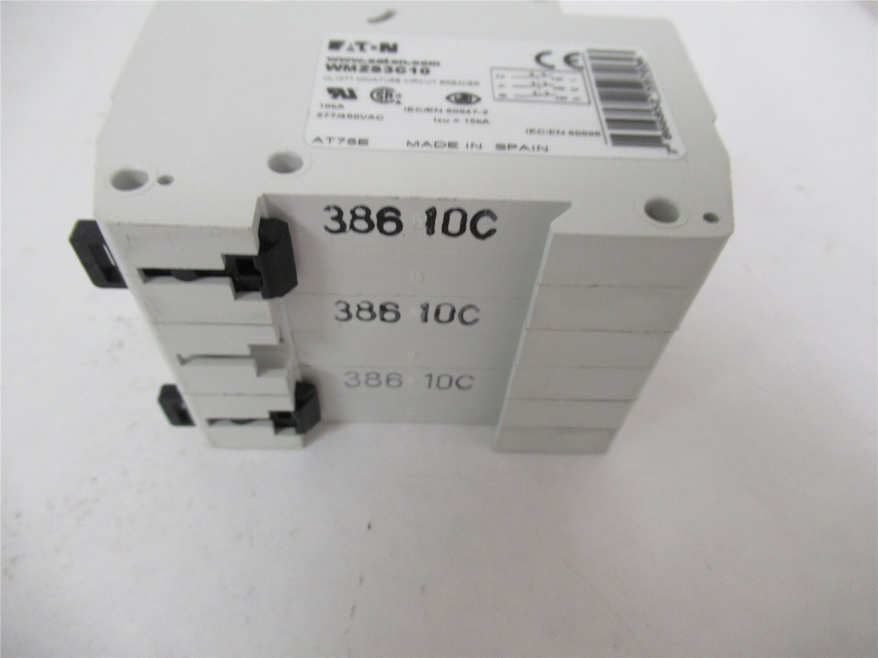 Eaton WMZS3C10; Circuit Breaker 10A 3P 480VAC 125VDC