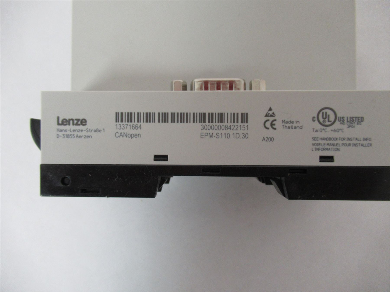 Lenze EPM-S1101D.30; Bus Coupling Module 24VDC 64I/O Modules
