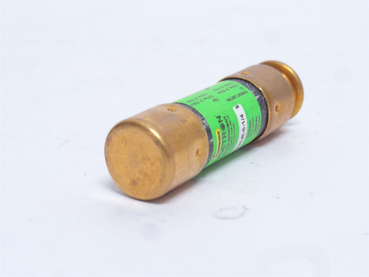 Bussmann FRN-R-6-1/4; Time Delay Fuse; 6-1/4A; 250VAC/125VDC