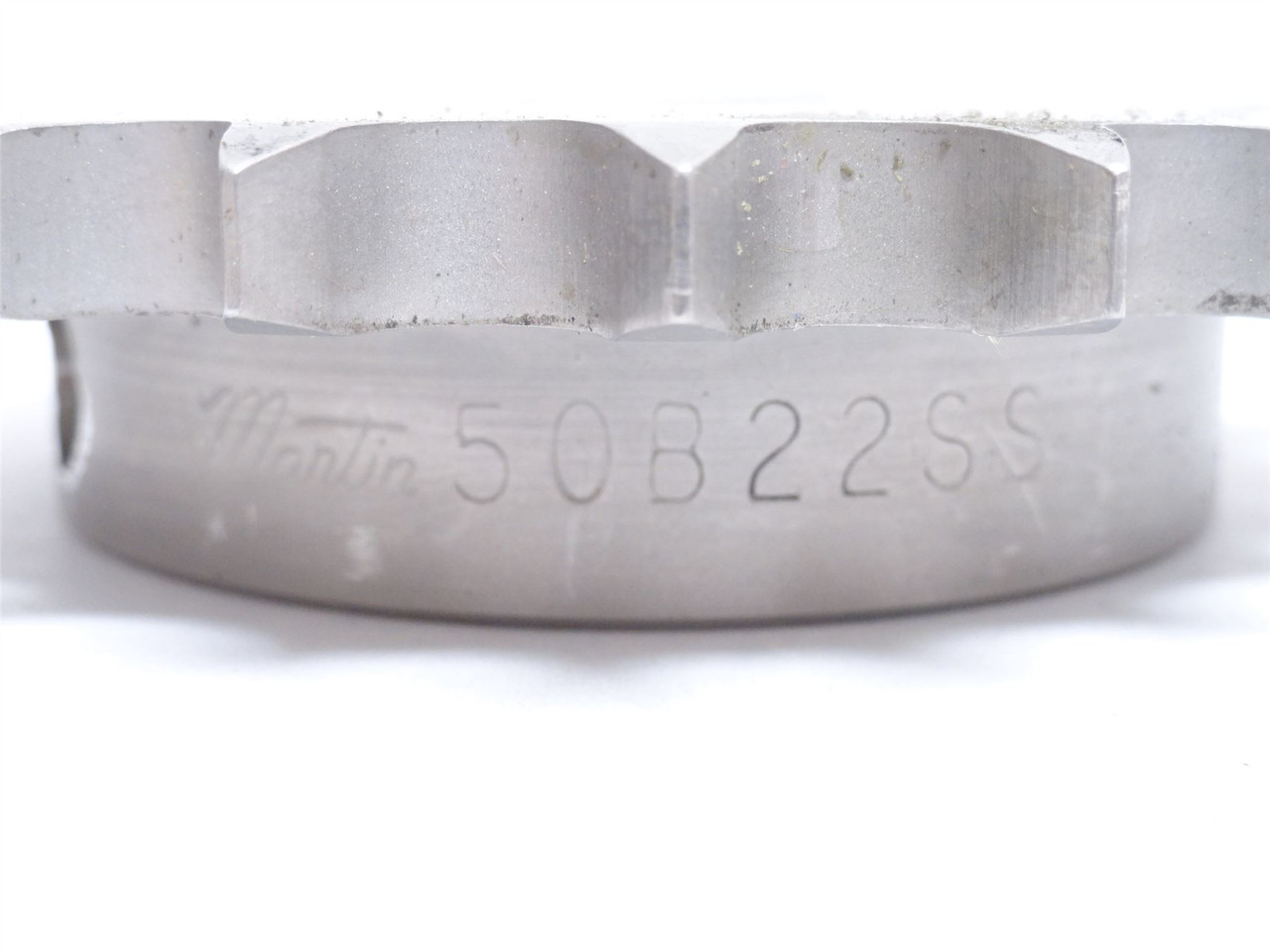 Martin 50B22SS 1-1/4; Sprocket #50; SS; 22 Teeth; 1-1/4"ID