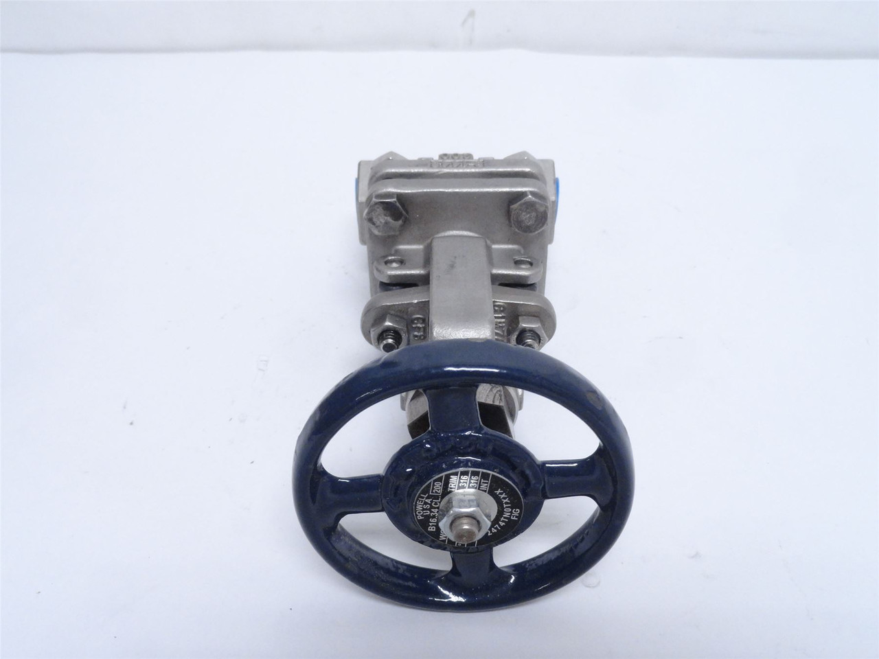 Powell 2474TN0T3/8; Bolted Bonnet Globe Valve; SS; 3/8NPT