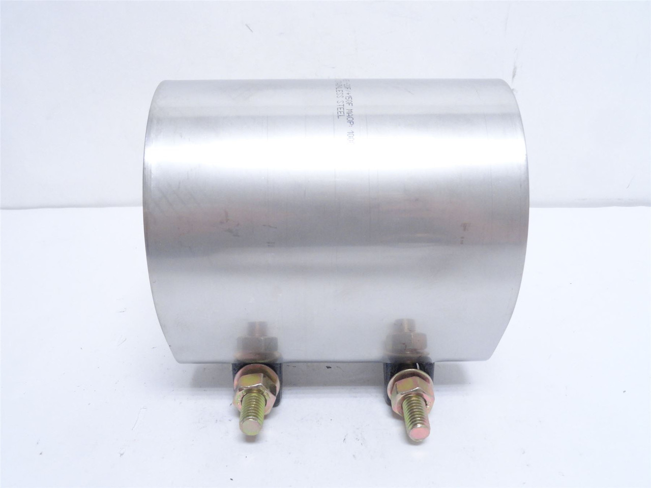 Dresser 118-4; Pipe Repair Clamp; SS; Size: 4"; 6" Long