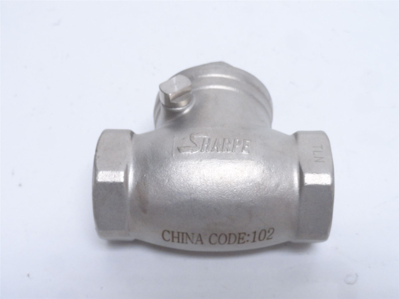 Sharpe 20276-1; Swing Check Valve; SS-316; 1NPT; 200PSI