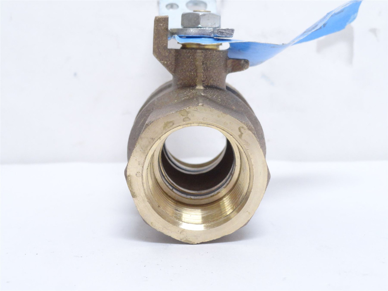 Nibco T-585-80-LF-1; Lead-Free Bronze Ball Valve; 1NPT
