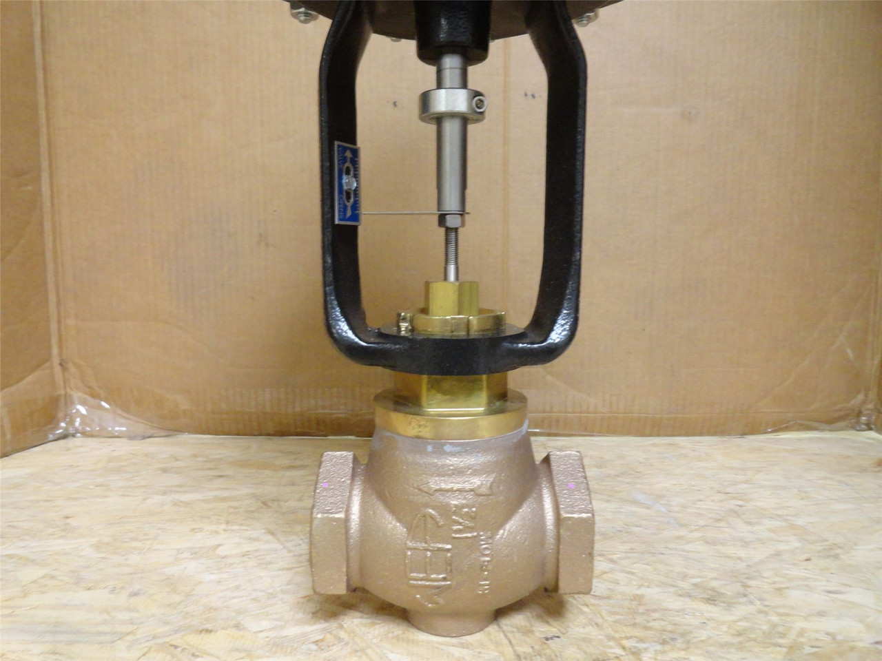 WE Anderson 123048-00; Actuated Valve; 1-1/2NPT; 3-15PSI