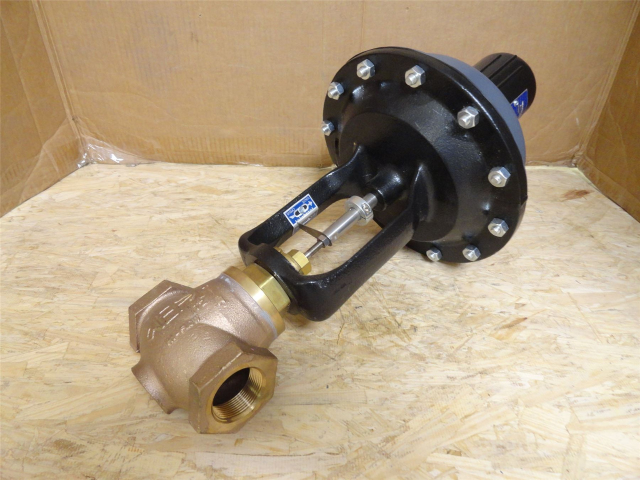 WE Anderson 123048-00; Actuated Valve; 1-1/2NPT; 3-15PSI