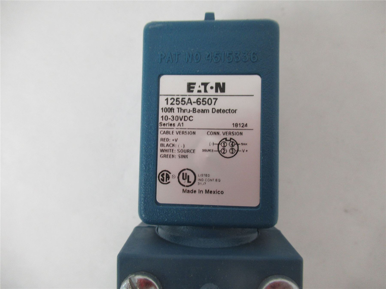 Eaton 1255A-6507; Photo Senso Bare Bones Thru Beam 30VDC