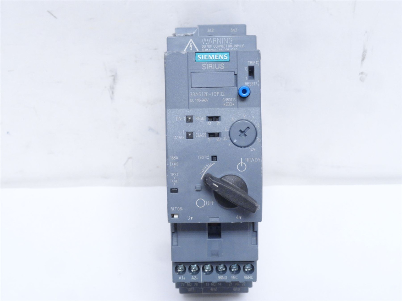 Siemens 3RA6120-1DP32; Motor Starter; 3P; 3-12A; 690VAC