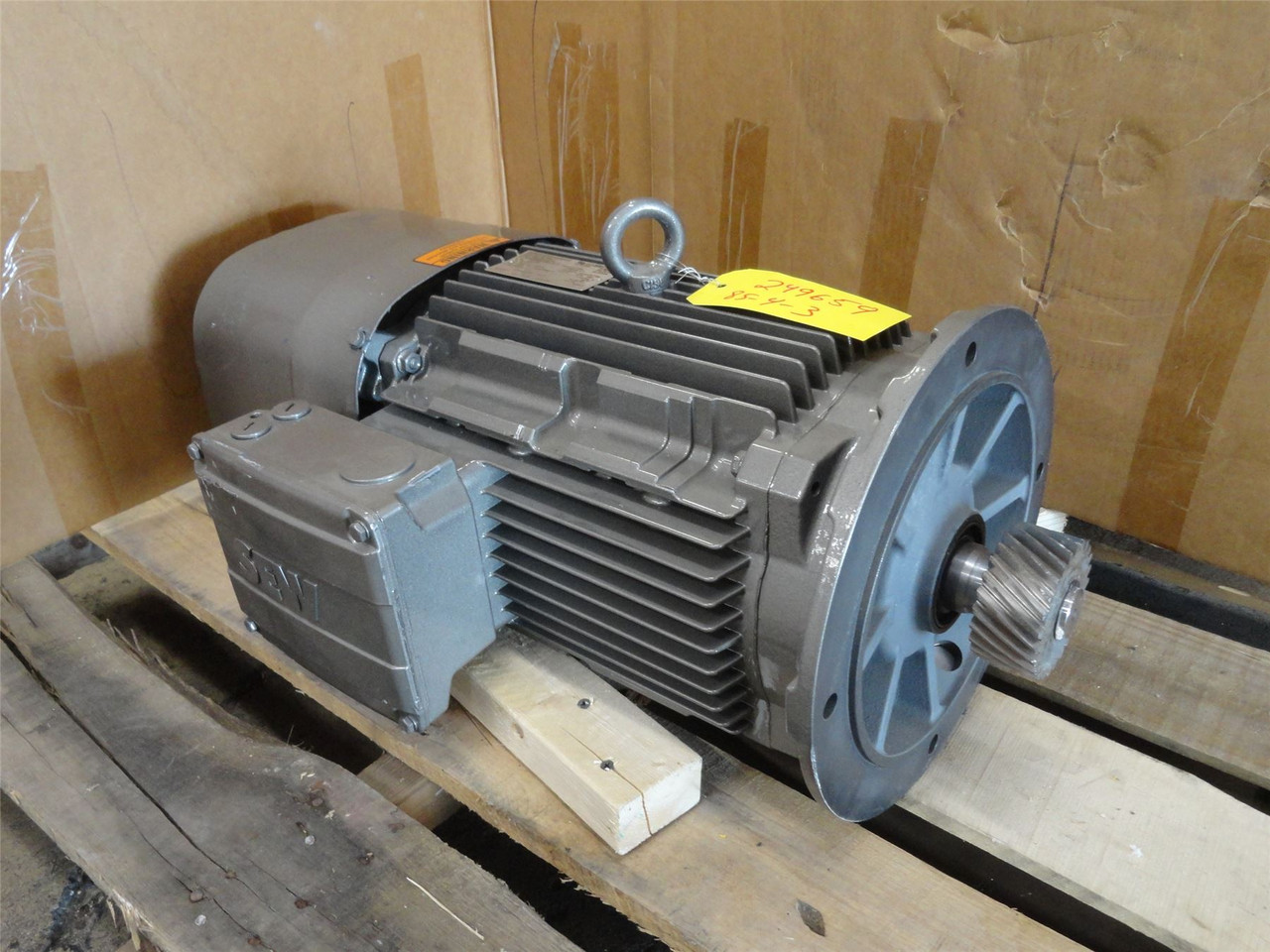 SEW DRN132L4/BE11/FG; AC Motor; 12.3HP; 1775RPM; 3PH; 60HZ