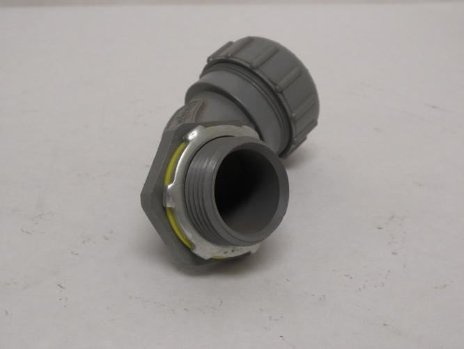 Arlington NMSC90100; Lot-2 Screw On Connector; 90Deg; Size: 1"