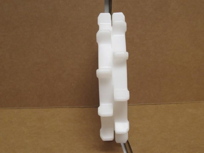 Intralox S3E4G5CQE7NG; Conveyor Sprocket; 1.5" Sq Bore; S2200