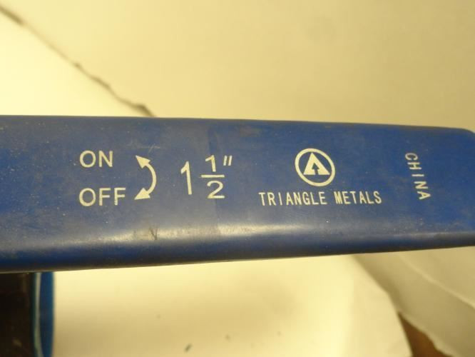 Industry-STD 45AL96; Ball Valve; 1-1/2NPT; 2000WOG