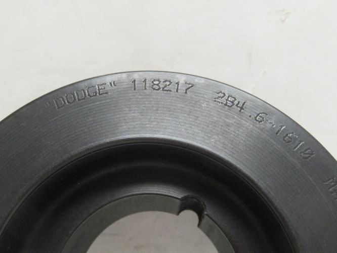 Dodge 118217; Bushed Pulley  2B4.6-1610; 2 Groove; A; B Belt