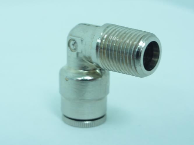 Camozzi 6500 04-02; Lot-7 Male Elbows; 1/4" Push-In x 1/8" NPT