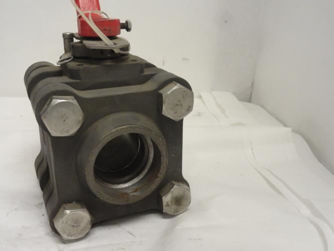 Kitz AKSC3TFZM-FS; Ball Valve; 2" Socket Connection; 1000WOG