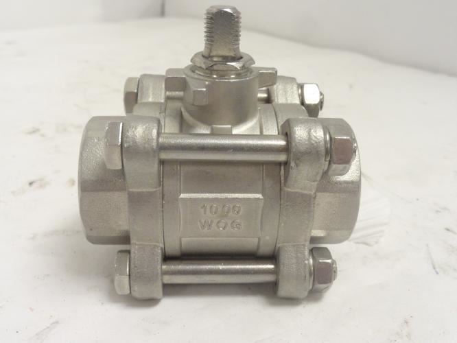 Industry-STD 3CFW5; Ball Valve; 1" Socket; 1000WOG; 316-SS