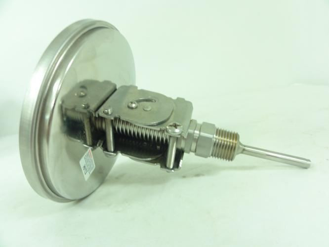 Ashcroft 50EI60E0250/250F; Bimetal Thermometer; 0-250F; 1/2NPT