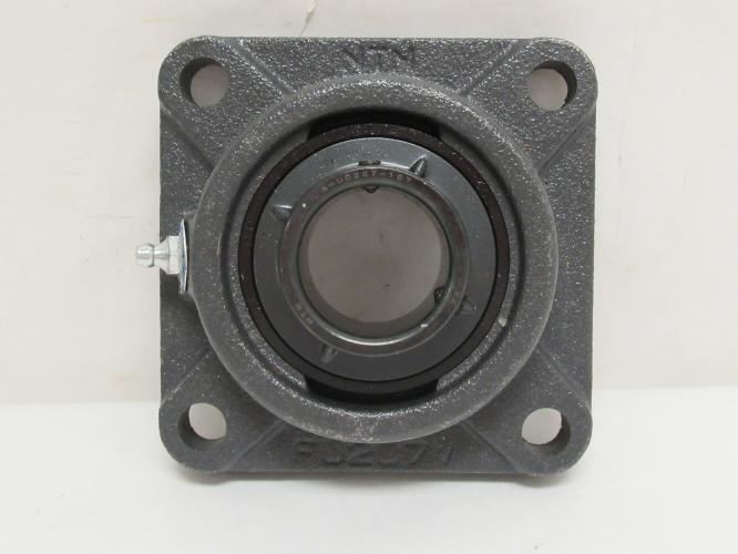 NTN UCFU 1-7/16; Flange Bearing 1-7/16"ID; 4-Bolt; Cast Iron