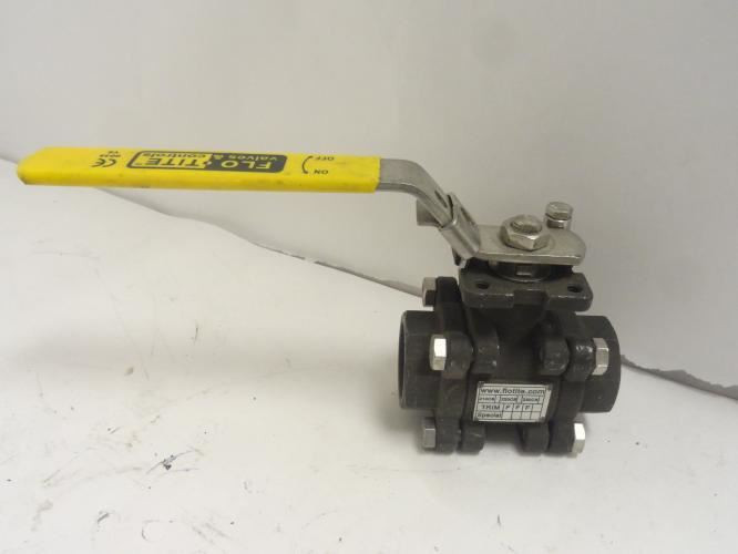 Flo-Tite DM 110; Ball Valve; 1NPT; 1500WOG; 3-Piece