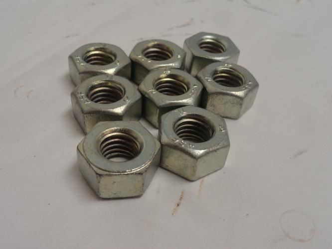 Fastenal 100270; Lot-4 Bolt Stud-Nuts; 1/2" x 3"
