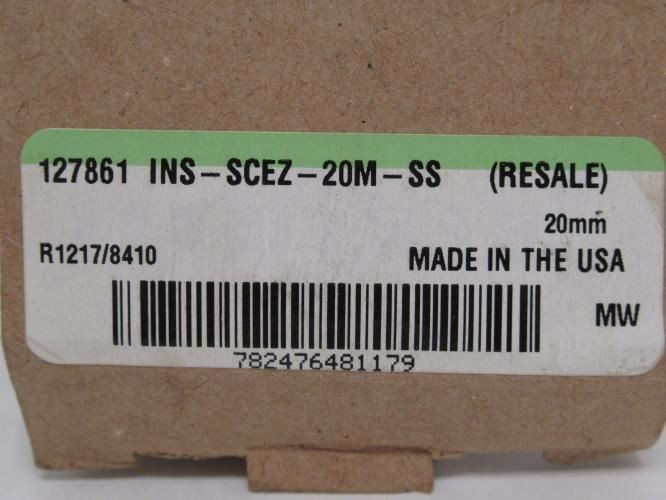 Dodge INS-SCEZ-20M-SS; Insert Bearing 20mmID 127861
