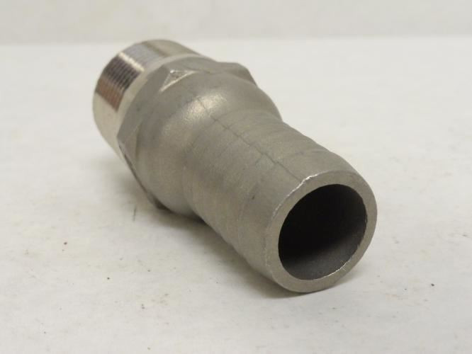 Industry-Std 3LZ84; Combo Barb to NPT ; SS-316; Size: 1"