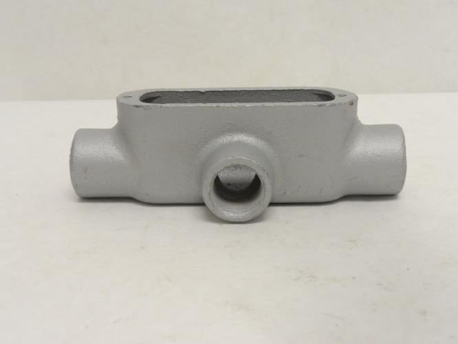 Appleton T50-M; Conduit Tee Body; 1/2NPT NO Cover