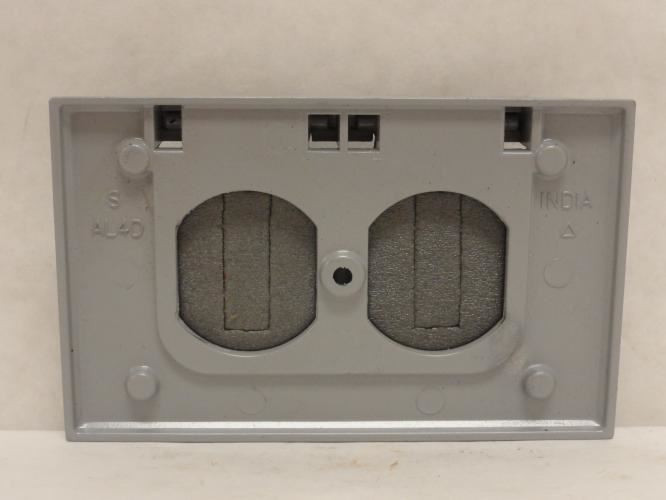 Bell 5180-0; Weatherproof Cover; Single Gang; 2-13/16" Height