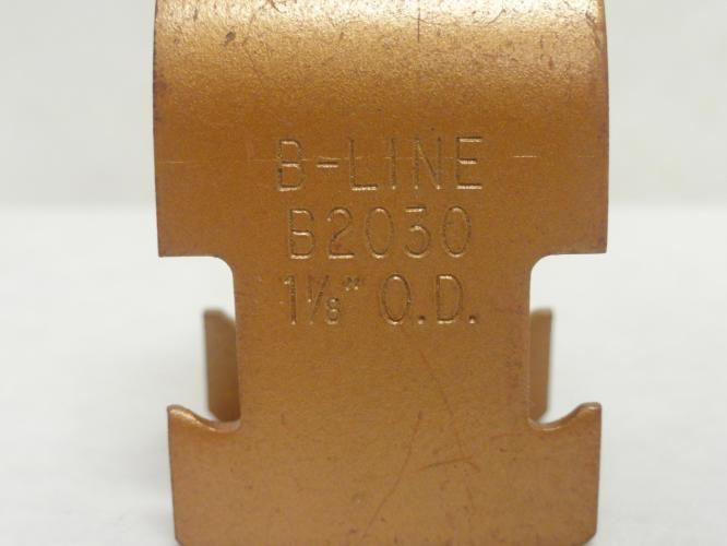 Cooper B2030; Lot-2; B-Line Copper Tubing Clamp; 1-1/8" OD