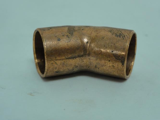 Nibco C606 3/8; Lot-2; Wrot Copper Elbow; 45Deg; Size: 1/2"