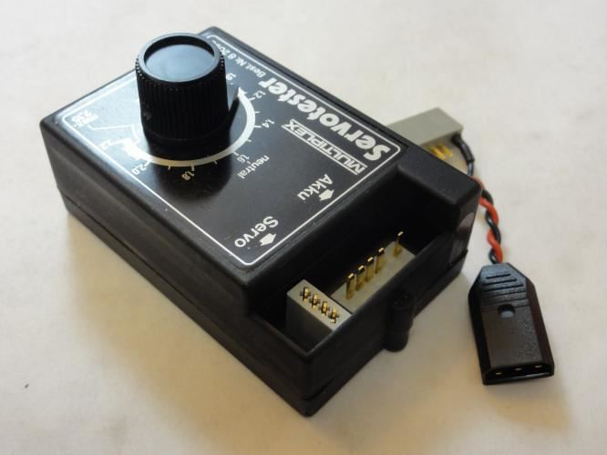 Multiplex 69611; Servo Tester; 1;05-2;15ms